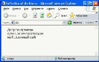 Структура HTML-документа 